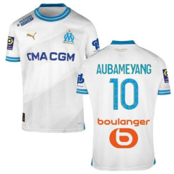 Maillot OM officiel Aubamayang (porté)