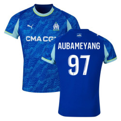 Maillot OM officiel Aubamayang (porté)
